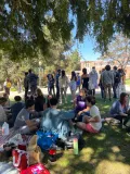 Enigma members at another picnic event